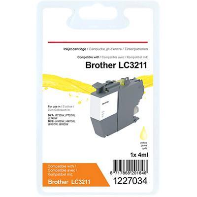 Viking LC3211Y Compatible Brother Ink Cartridge Yellow