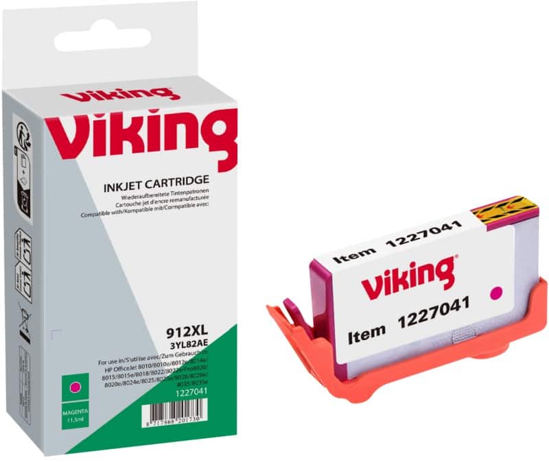 Viking 912XL Compatible HP Ink Cartridge 3YL82AE Magenta