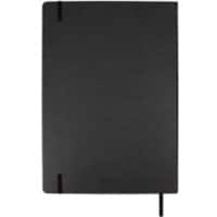 Silvine Executive Notebook A4 Ruled Twin Wire board Hardback Black 80 Sheets