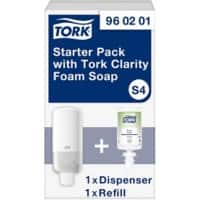 Tork Clarity Foam Soap Starter Pack with White Dispenser S4