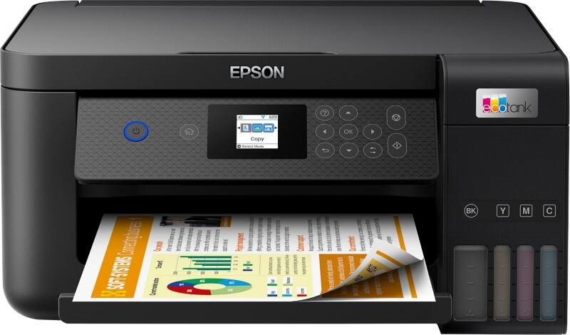 Epson EcoTank ET-2850 Colour Inkjet Multifunction Printer A4 Black