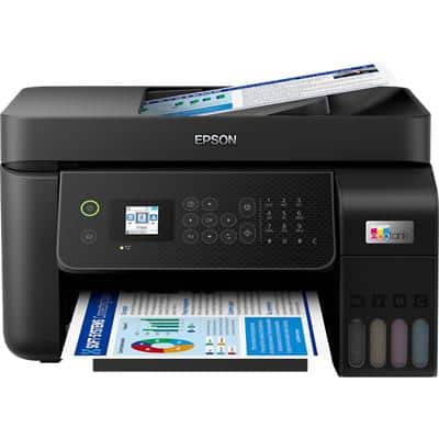 Epson EcoTank ET-4800 Colour Inkjet Multifunction Printer A4 Black