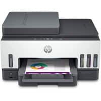 HP Smart Tank 7605 Colour Inkjet Multifunction Printer A4 Grey  