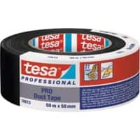 tesa Duct Tape Professional Black 50 mm (W) x 50 m (L) Polyethylene