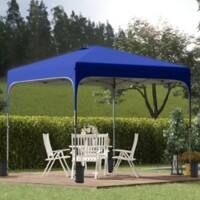 OutSunny Foldable Gazebo Blue