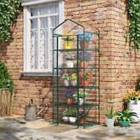 OutSunny Lean to Greenhouse Transparent