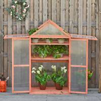 OutSunny Greenhouse Orange 80 x 47 x 138 cm
