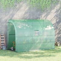 OutSunny Lean to Greenhouse Green 300 x 150 x 215 cm