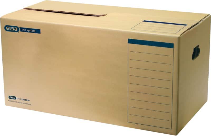ELBA Archive Box 100421124 Brown cardboard 68.2 (W) x 34.3 (D) x 36 (H) cm Pack of 10