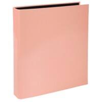 Exacompta Ring Binder 2 Rings 25mm Plastic Coated A4 Coral