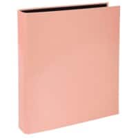 Exacompta Ring Binder 2 Rings 25mm Plastic Coated A4 Coral