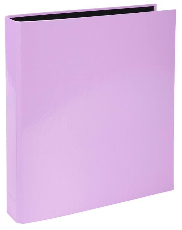 Exacompta Aquarel 25 mm Ring Binder Cardboard, Paper A4 2 Rings Mauve 54565E