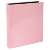 Exacompta Ring Binder 2 Rings 25mm Plastic Coated A4 Pink