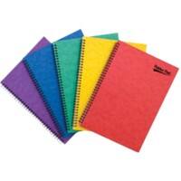 Pukka Notepad Ruled Assorted Perforated 120 Pages Pack of 10