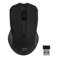 ACT Wireless Mouse AC5105 Suitable for lefthanded people Black