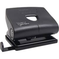 Rapesco 2 Holes Hole Punch Plastic, Metal 22 Sheets 820-P Black