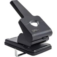 Rapesco 2 Holes Hole Punch Plastic, Metal 63 Sheets HD865-P Black