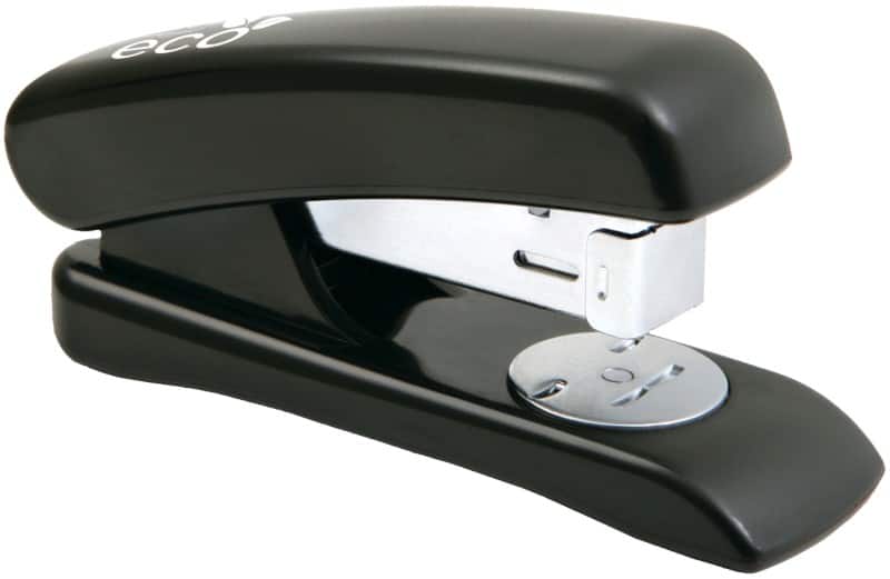 Rapesco Desktop Stapler Half strip 20 Sheets Black 24/6, 26/6 Plastic