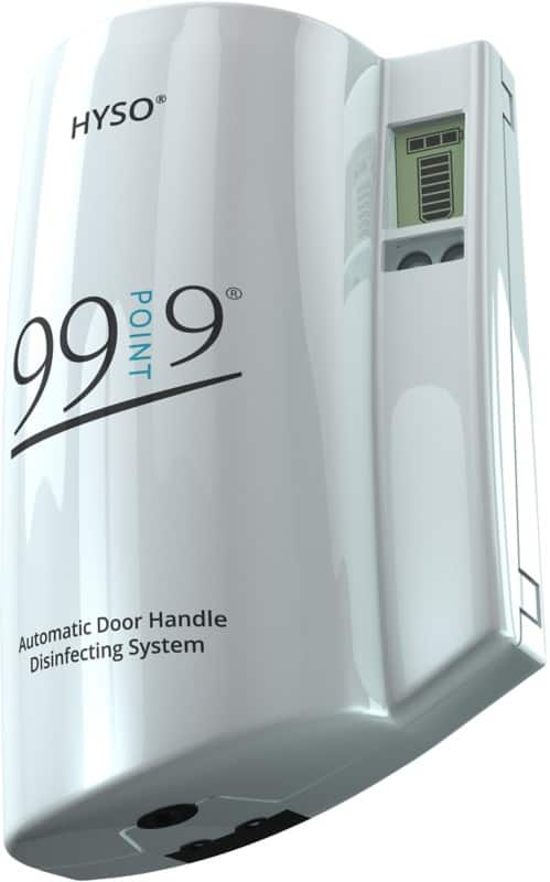 Hyso 99point9 Automatic Door Handle Disinfecting System White