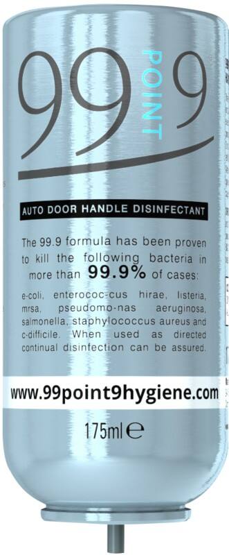 Hyso 99point9 Automatic Door Handle Disinfectant Refill White Pack of 6
