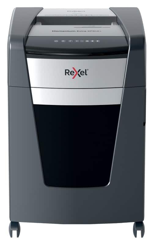 Rexel Momentum Extra Shredder 15 Sheets Micro Cut Security Level P-5 60 L XP514+
