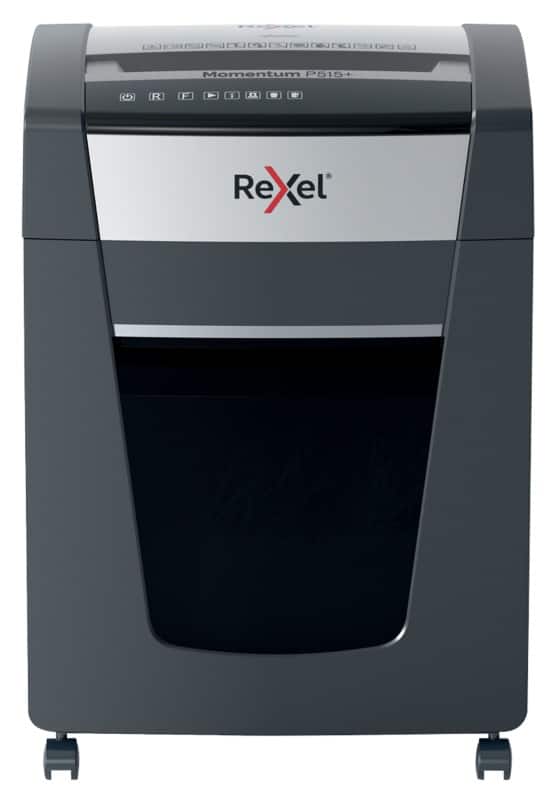 Rexel Momentum Shredder 17 Sheets Micro Cut Security Level P-5 30 L P515+