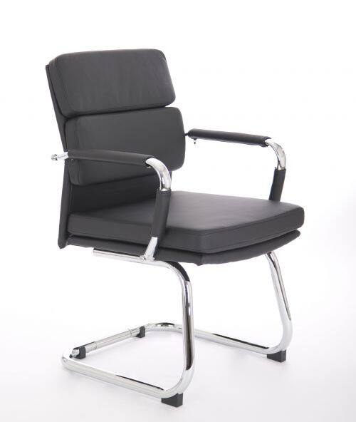 dynamic Advocate Visitor Chair Fixed Armrest Black 115 kg BR000206 595 x 610 x 940 mm