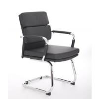 dynamic Advocate Visitor Chair Fixed Armrest Black 115 kg BR000206 595 x 610 x 940 mm