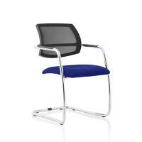 dynamic Swift Visitor Chair Fixed Armrest Blue 115 kg KCUP1633 560 x 610 x 830 mm