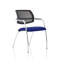 dynamic Swift Visitor Chair Fixed Armrest Blue 115 kg KCUP1641 560 x 610 x 820 mm