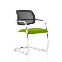 dynamic Swift Visitor Chair Fixed Armrest Green 115 kg KCUP1631 560 x 610 x 830 mm