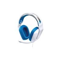 Logitech Headphone Wired Stereo Over-the-head No Corded Yes White 981-001018