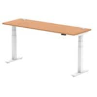 dynamic Height Adjustable Desk Air HASCP186WOAK Oak 1800 mm x 600 mm x 660 - 1310 mm