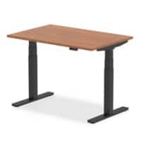 dynamic Ergonomic Desk Air HAS128BWNT Walnut 1200 mm x 800 mm x 660 - 1310 mm