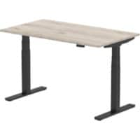 dynamic Air Ergonomic Desk Rectangular Oak 1,400 (W) x 800 (D) x 730 (H) mm MFC (Melamine Faced Chipboard)