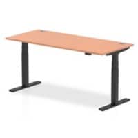 dynamic Air Sit Stand Desk Rectangular Beech T-Foot 1,800 (W) x 800 (D) x 665 (H) mm MFC (Melamine Faced Chipboard)