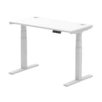 dynamic Height Adjustable Desk Air HASCP126SWHT White 1200 mm x 600 mm x 660 - 1310 mm