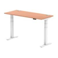 dynamic Height Adjustable Desk Air HASCP146WBCH Beech 1400 mm x 600 mm x 660 - 1310 mm