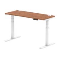 dynamic Height Adjustable Desk Air HASCP146WWNT Walnut 1400 mm x 600 mm x 660 - 1310 mm