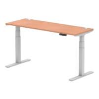 dynamic Air Sit Stand Desk Rectangular Beech T-Foot 1,600 (W) x 600 (D) x 665 (H) mm MFC (Melamine Faced Chipboard)