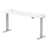 dynamic Height Adjustable Desk Air HASCP186SWHT White 1800 mm x 600 mm x 660 - 1310 mm