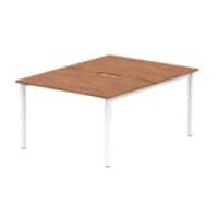 dynamic Computer Desk Evolve Plus B2P12WNTW Walnut 1200 mm x 1600 mm x 730 mm