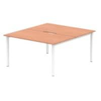 dynamic Computer Desk Evolve Plus B2P14BCHW Beech 1400 mm x 1600 mm x 730 mm