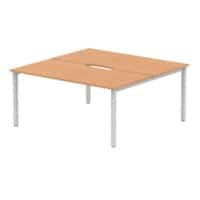 dynamic Computer Desk Evolve Plus B2P16OAKS Oak 1600 mm x 1600 mm x 730 mm