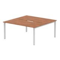 dynamic Computer Desk Evolve Plus B2P16WNTS Walnut 1600 mm x 1600 mm x 730 mm