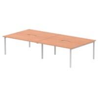 dynamic Computer Desk Evolve Plus B4P16BCHS Beech 3200 mm x 1600 mm x 730 mm