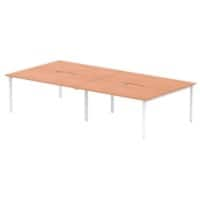 dynamic Computer Desk Evolve Plus B4P16BCHW Beech 3200 mm x 1600 mm x 730 mm