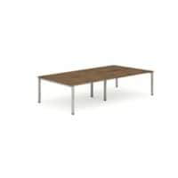 dynamic Computer Desk Evolve Plus B4P16WNTS Walnut 3200 mm x 1600 mm x 730 mm