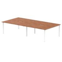 dynamic Computer Desk Evolve Plus B4P16WNTW Walnut 3200 mm x 1600 mm x 730 mm