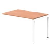 dynamic Computer Desk Evolve Plus BR112BCHW Beech 1200 mm x 800 mm x 730 mm